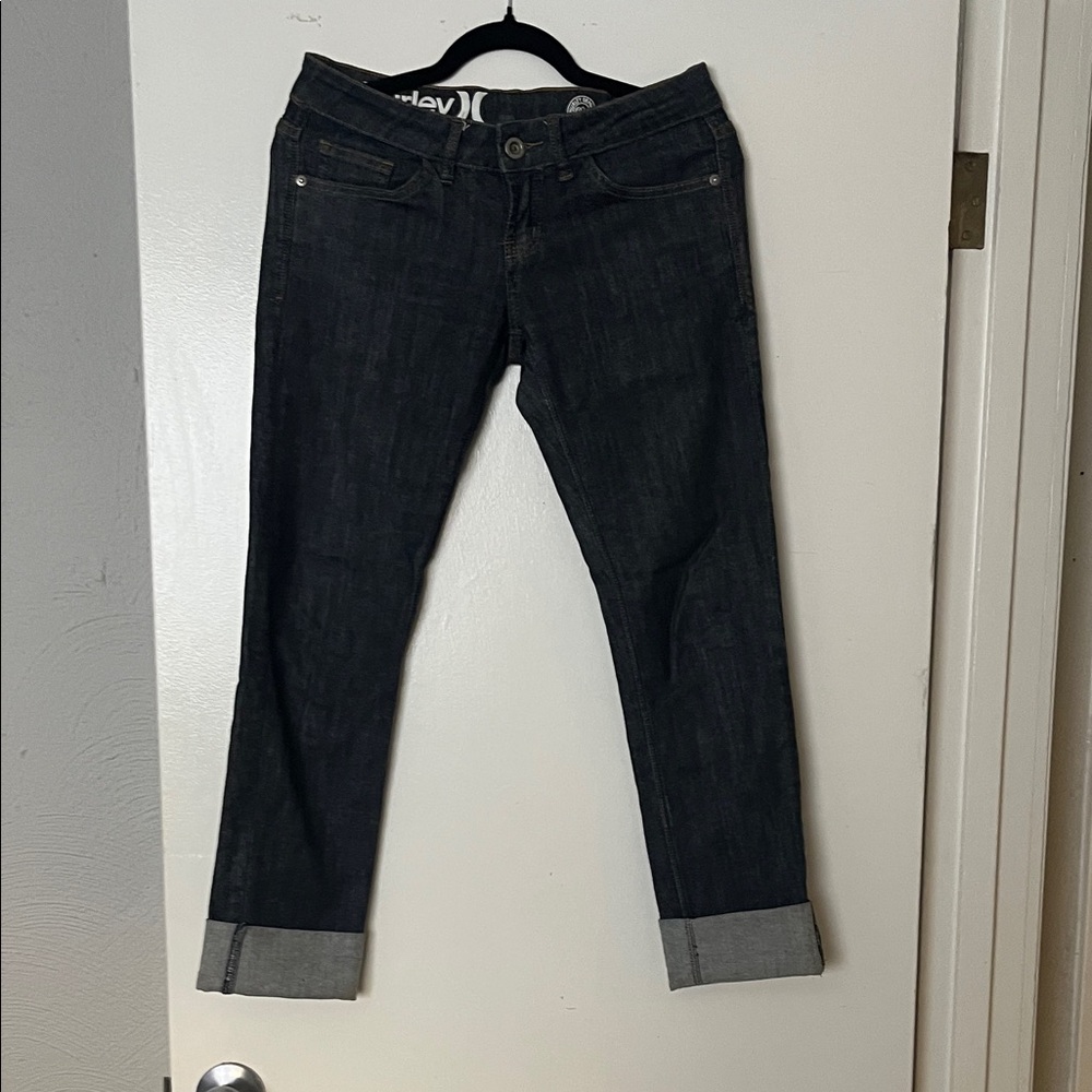 Hurley Women's Dark Ankle Jeans